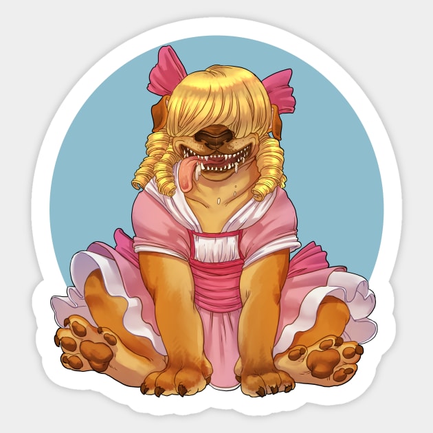 Lady Brutor (Rusty Quill Gaming) Sticker by Rusty Quill